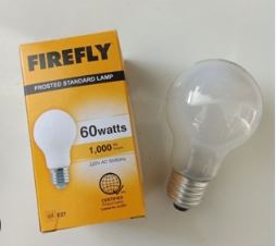 FIREFLY FROSTED STANDARD LAMP 60W