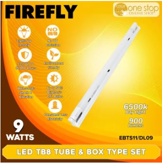 FIREFLY T8 LED TUBE BOX TYPE SET