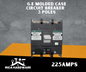 G.E  CIRCUIT BREAKER 225AMPS MOLDED CASE 3 POLES