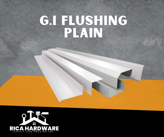 GI FLUSHING PLAIN (ORDINARY GUTTER)