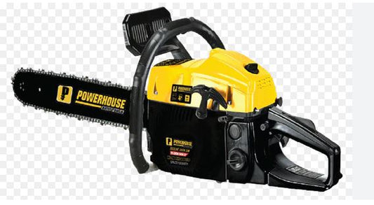 POWERHOUSE GASOLINE CHAINSAW W/CHAIN BAR
