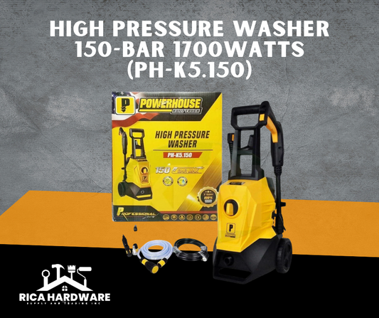 POWERHOUSE HIGH PRESSURE WASHER 150-BAR 1700WATTS (PH-K5.150)
