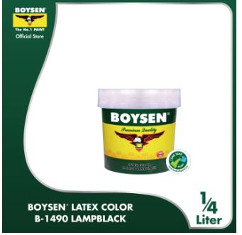 BOYSEN LATEX LAMP BLACK 1990 (1/4L)