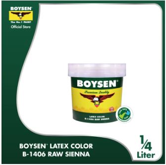 BOYSEN LATEX RAW SIENNA 1/4L