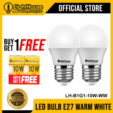 LIGHTHOUSE LHCBE27-10W-WW LED BULB BUY 1 TAKE 1 10W