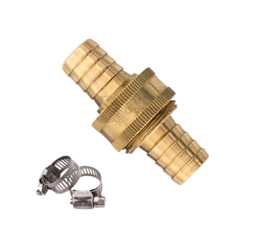 MECO BRASS HOSE COUPLING SET 5/8