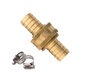 MECO BRASS HOSE COUPLING SET 5/8