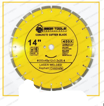 MEGA CONCRETE CUTTER 14" ASPHALT & CONCRETE