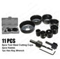 MEGA HOLE SAW SET 11PCS