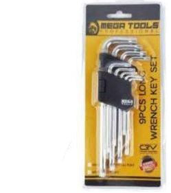 MEGA 9PCS LONG TORX KEY WRENCH SET