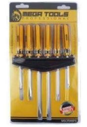 MEGA SCREWDRIVER SET 6PCS