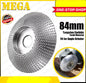 MEGA WOOD SHAPING DISC SD004M