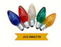OPPO COLORED MINI CANDLE BULB RED
