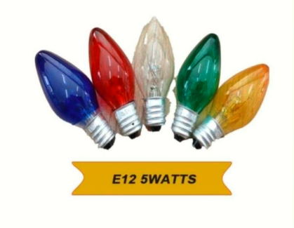 OPPO COLORED MINI CANDLE BULB BLUE