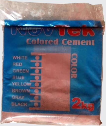 NOVTEK COLORED CEMENT RED