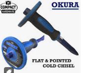 OKURA FLAT CHISEL 250MM