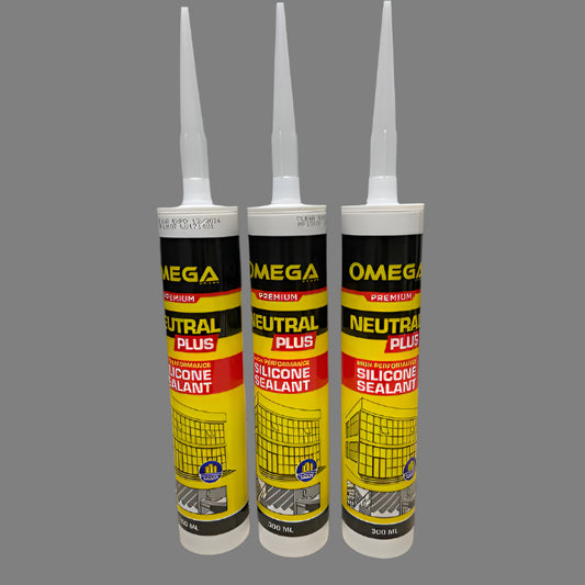 OMEGA SILICONE SEALANT WHITE 300 ML
