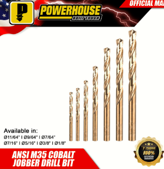 POWERHOUSE COBALT DRILL BIT 3/8