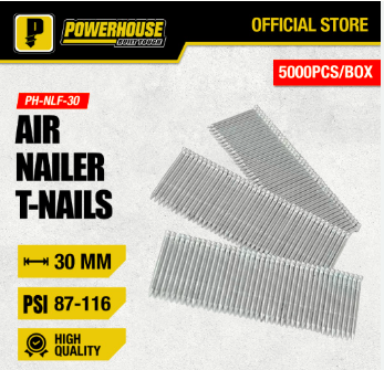 POWERHOUSE PH-NLF30 AIR NAILER T-NAILS 30MM