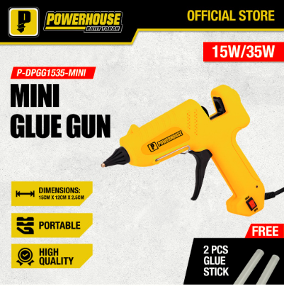 POWERHOUSE PH-DPGG80150-REG DOUBLE POWER HOT MELT GLUE GUN