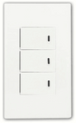 POWERHOUSE LHWD-201-P1-3W ELECTRIC GANG PLATE WITH 3-WAY SWITCH 1PC
