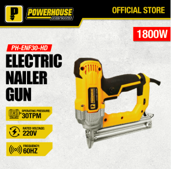 POWERHOUSE PH-ES53-HD 2IN1 ELECTRIC STAPLE AND NAILER GUN
