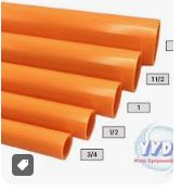 NELTIX PIPE ORANGE 1/2