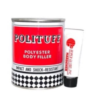 POLITUFF BODY FILLER 3/4 ML FULL