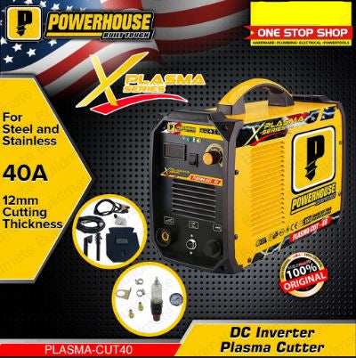 POWERHOUSE PLASMA CUT-40 100% COPPER STEEL/ STAINLESS THICKNESS 12MM