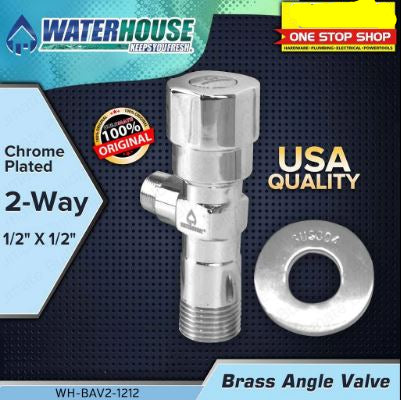 POWERHOUSE WH-BAV2-1212 2-WAY ANGLE VALVE