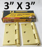 POWERHOUSE 4-BALL BEARING HINGES BRASS 3X3