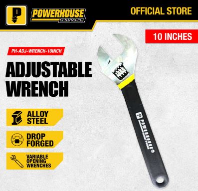 POWERHOUSE ADJUSTABLE WRENCH 10"