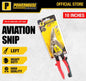 POWERHOUSE AVIATION SNIP LEFT - RED HANDLE