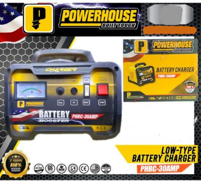 POWERHOUSE PHBC-30AMP BATTERY CHARGER