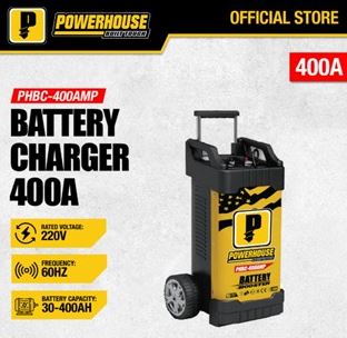 POWERHOUSE PHBC-400AMP BATTERY CHARGER TOWER