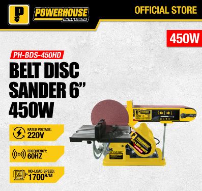 POWERHOUSE PH-BDS-450HD BELT & DISC SANDER