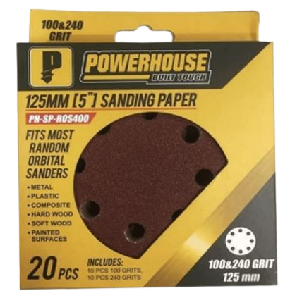 POWERHOUSE BUILT TOUGH SANDING DISC PAD