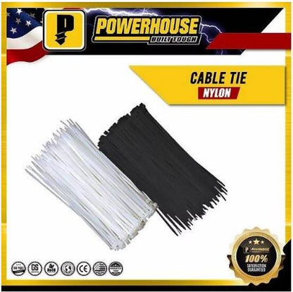 POWERHOUSE WHITE CABLE TIE NO.6