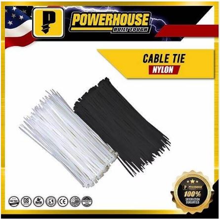 POWERHOUSE WHITE CABLE TIE NO.4