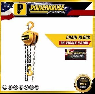 POWERHOUSE PH-VTCBLK-1.0 TON CHAIN BLOCK 1.0 TON