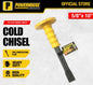 POWERHOUSE CHISEL COLD FLAT CHISEL 5/8X10