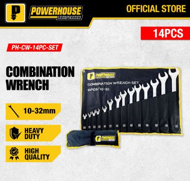 POWERHOUSE COMBINATION WRENCH SET 10-32 (14PCS)
