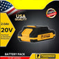 POWERHOUSE PH-XBT-2000MAH CORDLESS BATTERY 20V 2.0AH LITHIUM ION