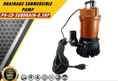 POWERHOUSE PH-SUBDRAIN-0.5HP DRAINAGE CLEAR WATER SUBMERIBLE PUMP