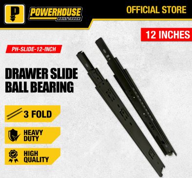 POWERHOUSE DRAWER SLIDE BALL 12"