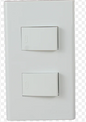 POWERHOUSE LHWD-201-P2 ELECTRIC 2 GANG PLATE ONE WAY SWITCH