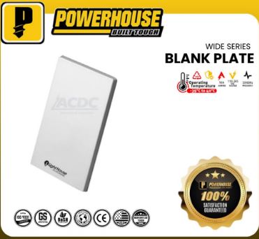 POWERHOUSE ELECTRIC BLANK PLATE (LHWDP-100)