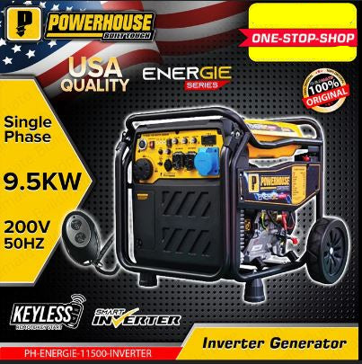 POWERHOUSE INVERTER ENERGIE SERIES SMART INVERTER GASOLINE GENERATOR (PH-ENERGIE-11500)