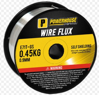 POWERHOUSE PH-E71T-GS-STEEL-0.45KG GASLESS WIRE FLUX CORED FOR STEEL 0.9MM/0.45KG