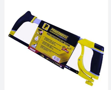 POWERHOUSE HIGH TENSION HACKSAW FRAME 12" PH304E